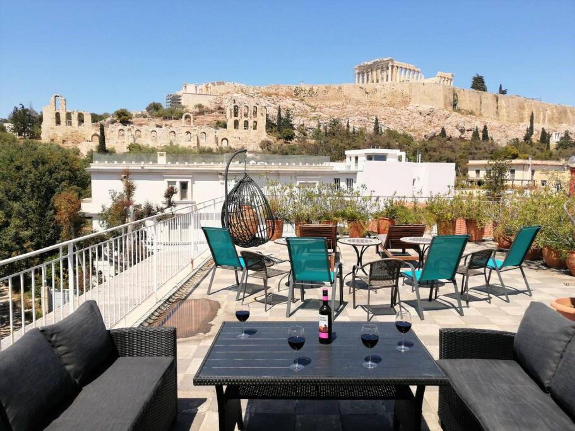 Stunning Acropolis View Apartment أثينا المظهر الخارجي الصورة