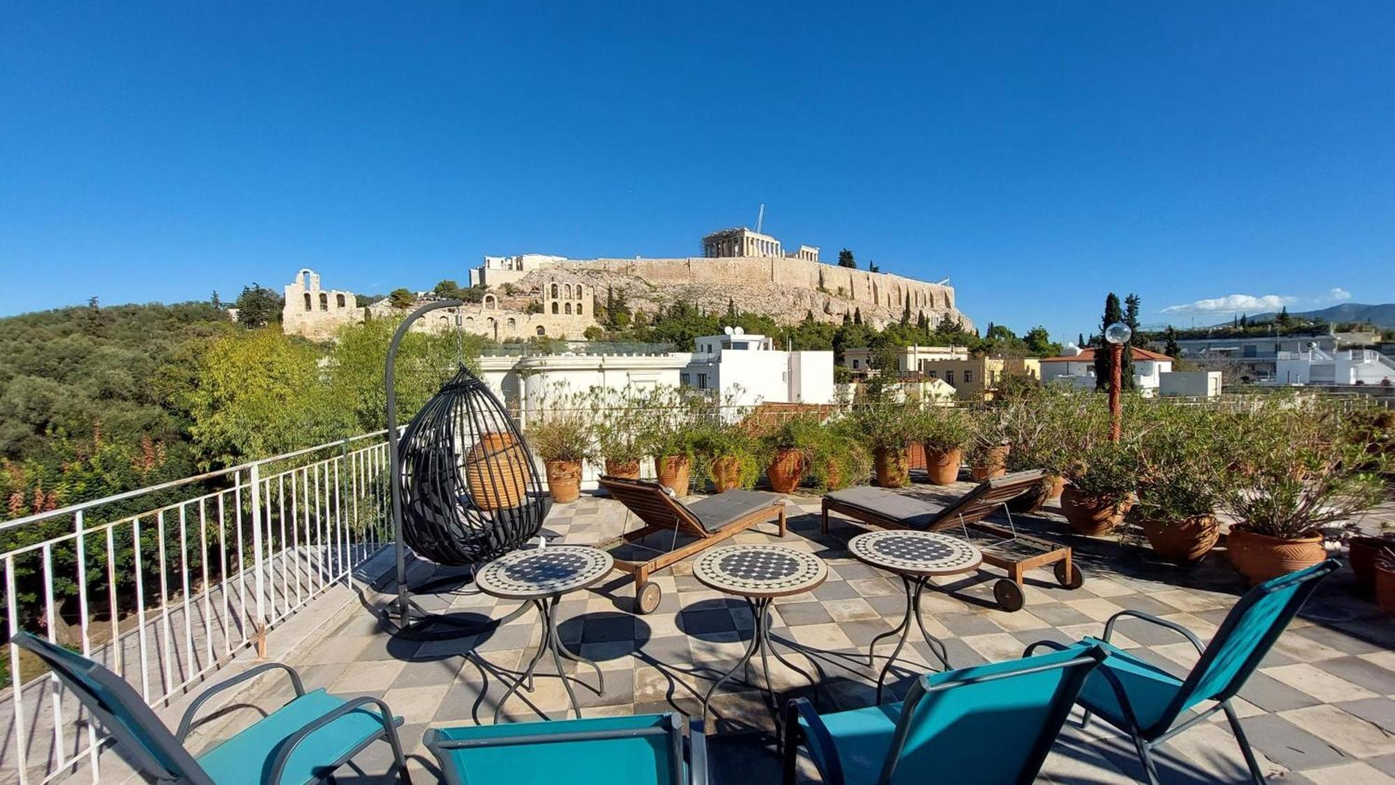 Stunning Acropolis View Apartment أثينا المظهر الخارجي الصورة