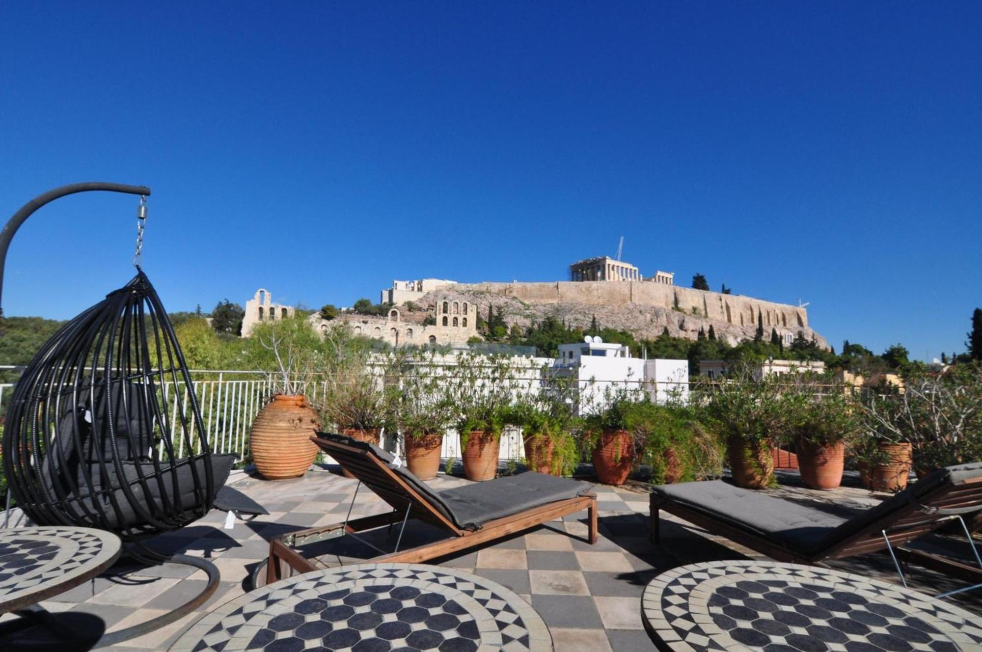 Stunning Acropolis View Apartment أثينا المظهر الخارجي الصورة